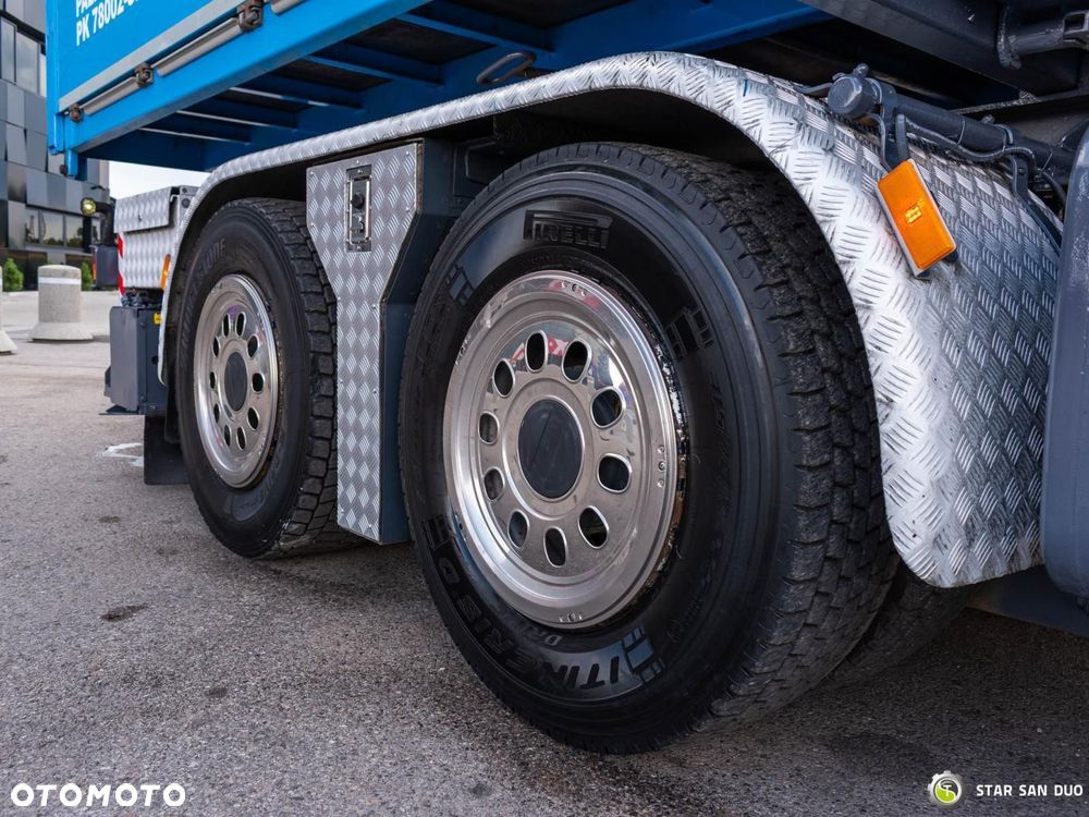 Mercedes-Benz ACTROS 4155 8x4 Palfinger PK 78002 SH HDS Fly Jib Wciągarka Siodło - 29