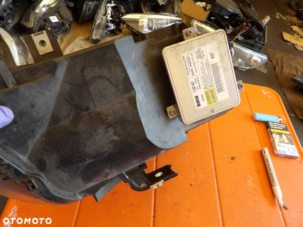 BMW - E90 - LIFT - BIXENON - LEWA LAMPA PRZEDNIA - UK - 7202585 - 8