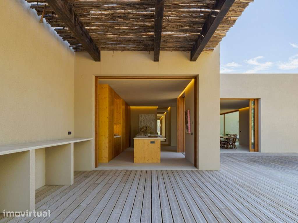 Villa em Melides com projeto de atelier arquitetura Espanhol - Grande imagem: 3/25