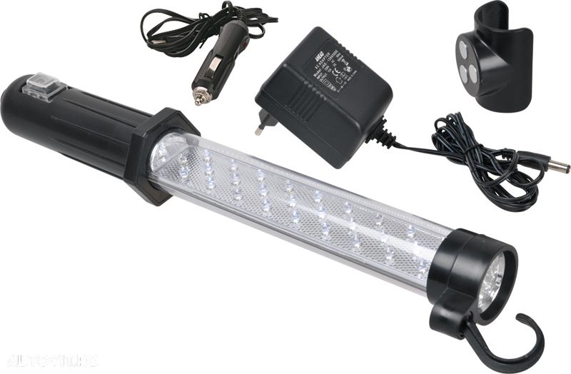 Lampa de lucru reincarcabila cu 27+17 de LED-uri Automax 230/12V - 1