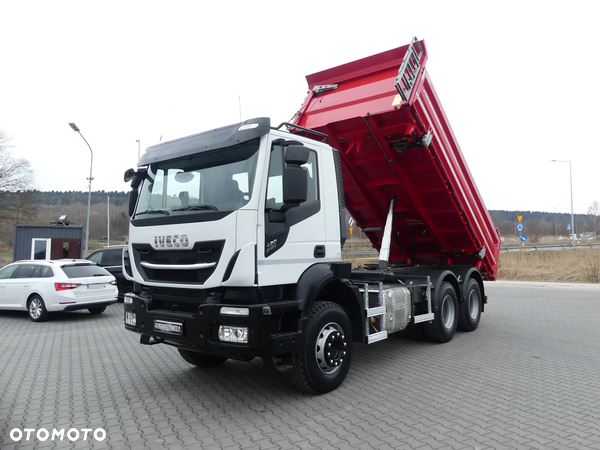 Iveco TRAKKER / X-WAY 420 / 6x4 / KH-KIPPER 3 STRONNY / HYDROBURTA / WYWROTKA /