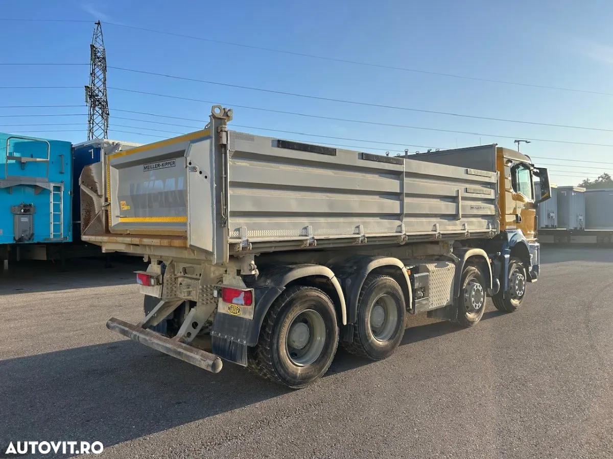 MAN TGS35.430, 8x4, Meiller, basculare 3 parti, factura externa - 7