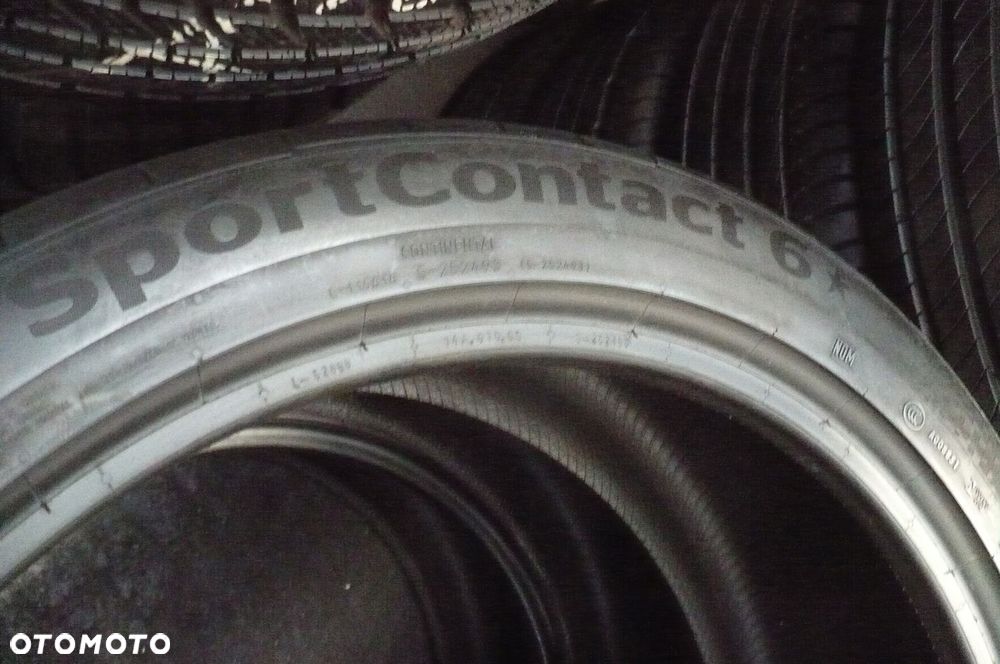 2x CONTINENTAL SportContact 6 255/40R21 5,3mm-5,5mm 2023 - 4
