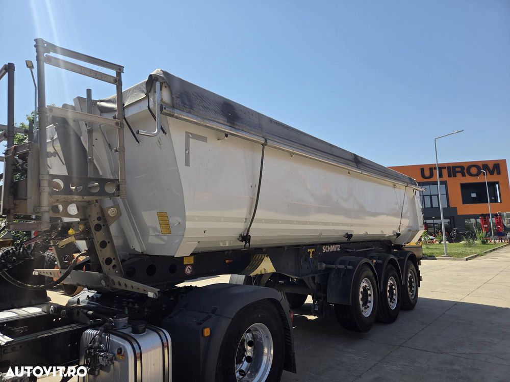Schmitz Cargobull SCB 28mc, MASA PROPIE 6 TONE, 2020, 28mc, axa liftabila, jante ALUMINIU, protectii laterale si spate, scena vizitare, prelata, frane disc, CARTE IDENTITATE RAR, folosita doar in GERMANIA, PROMOTIE 21.900 EUR+Tva - 27