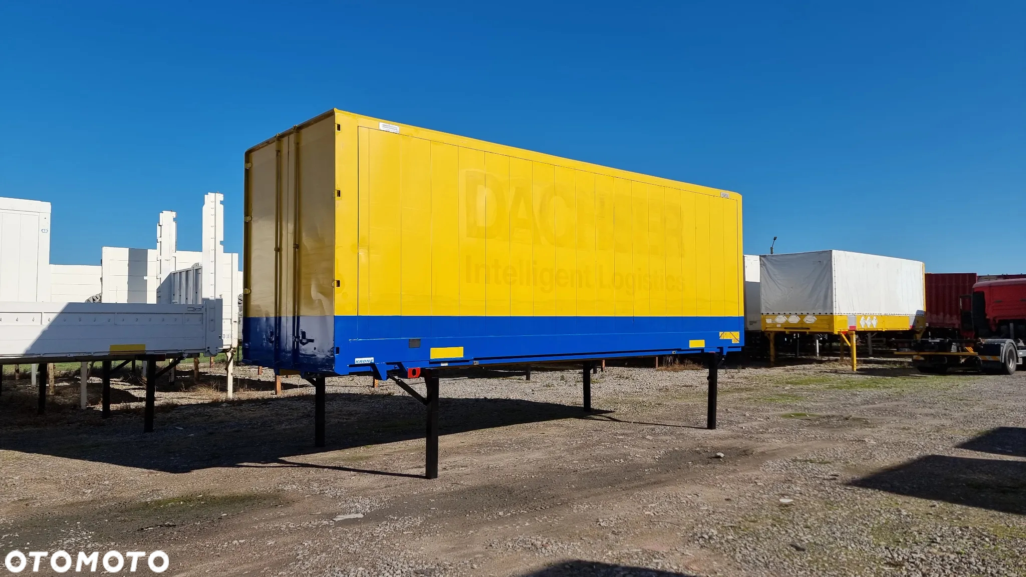 Krone 10xKONTENER/ZABUDOWA 7.80M BDF STALOWY 2010rok ZAMYKANY DRZWIAMI MOŻLIWOŚĆ TRANSPORT ST.BDB - 3