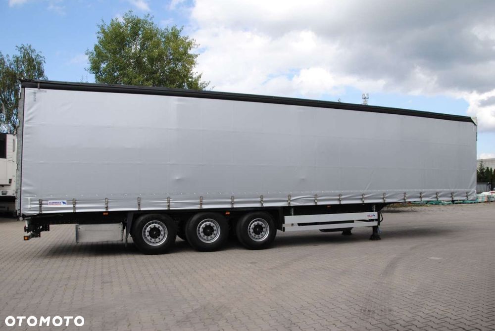 Schmitz Cargobull SCS kurtyna, podnoszona oś - 4
