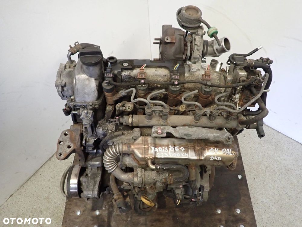 TOYOTA YARIS II 2006- 1.4 D4D DIESEL SILNIK MOTOR - 7