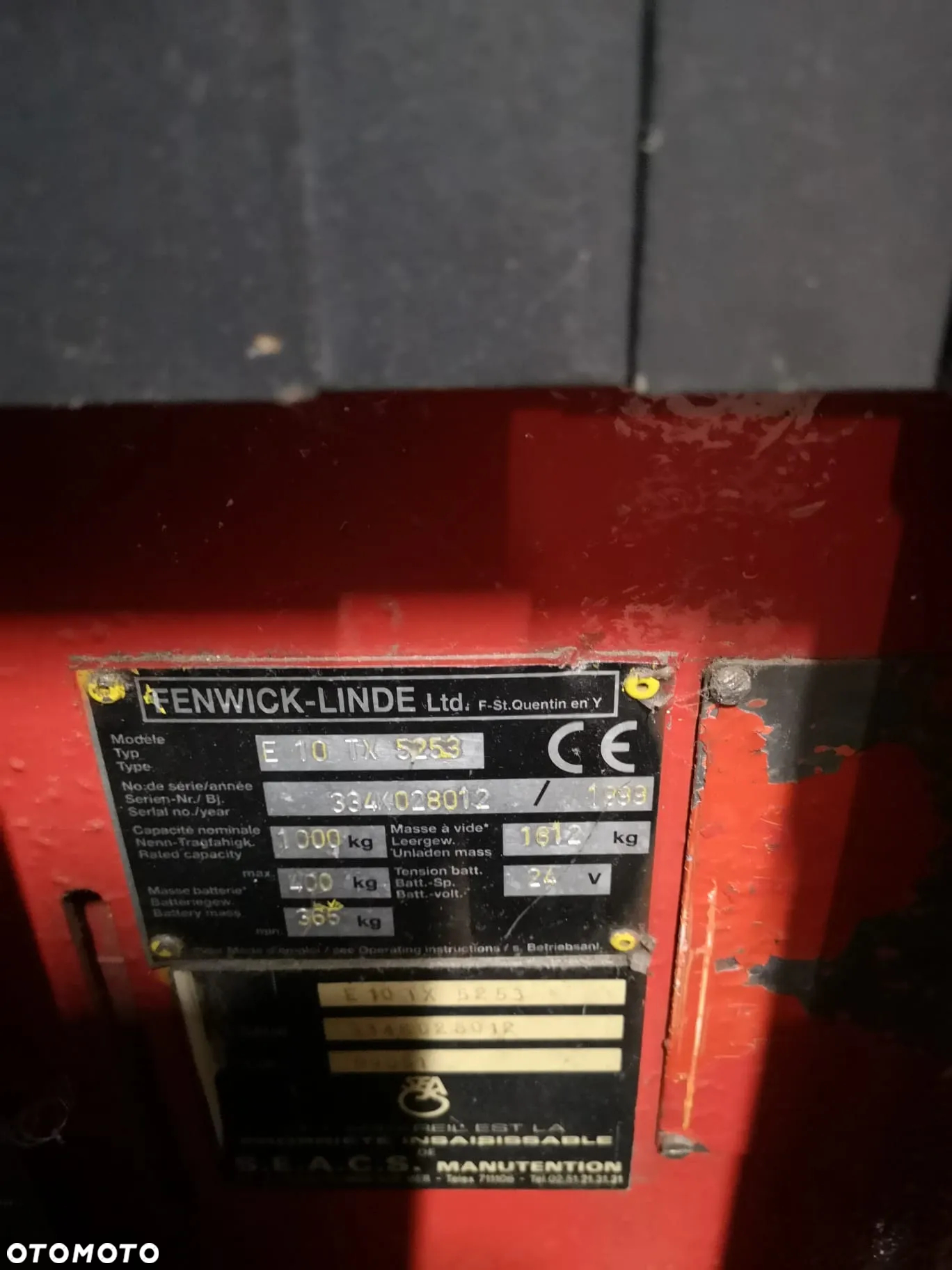 Linde E 10 TX 5253 - 6