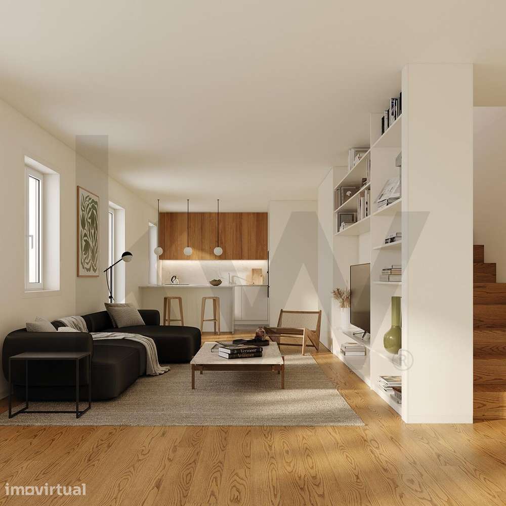 Apartamento T3 Duplex no centro do Porto perto de Damião de Góis - Grande imagem: 5/12