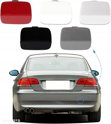 ZAŚLEPKA TYŁ HAK / HOL BMW 3 E92 / E93 ZWYKŁY ZDERZAK KOLORY 51127161497 - 1
