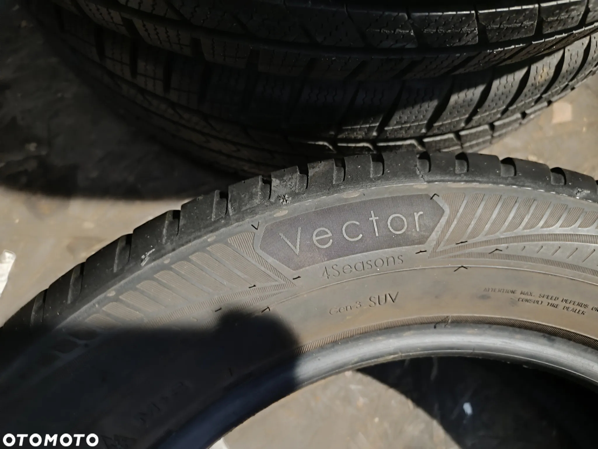 ŚLĄSK 4 x CAŁOROCZNE 225/60R17 103V GOODYEAR VECTOR 4 SEASONS G3 SUV KOMPLET - 7