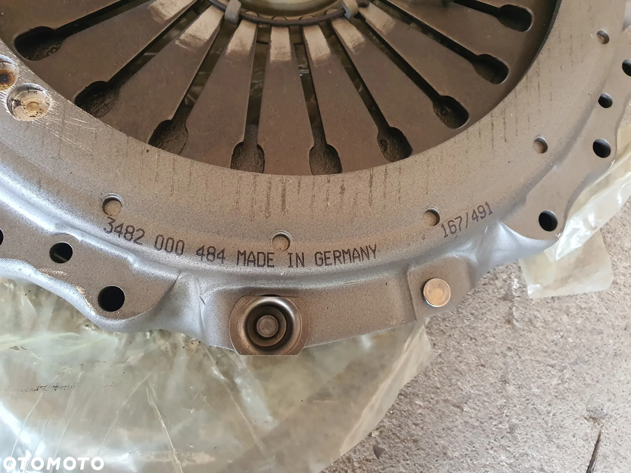 Zestaw sprzęgła SACHS 3400700368 DAF CF 75, CF 85, XF 105 - 8
