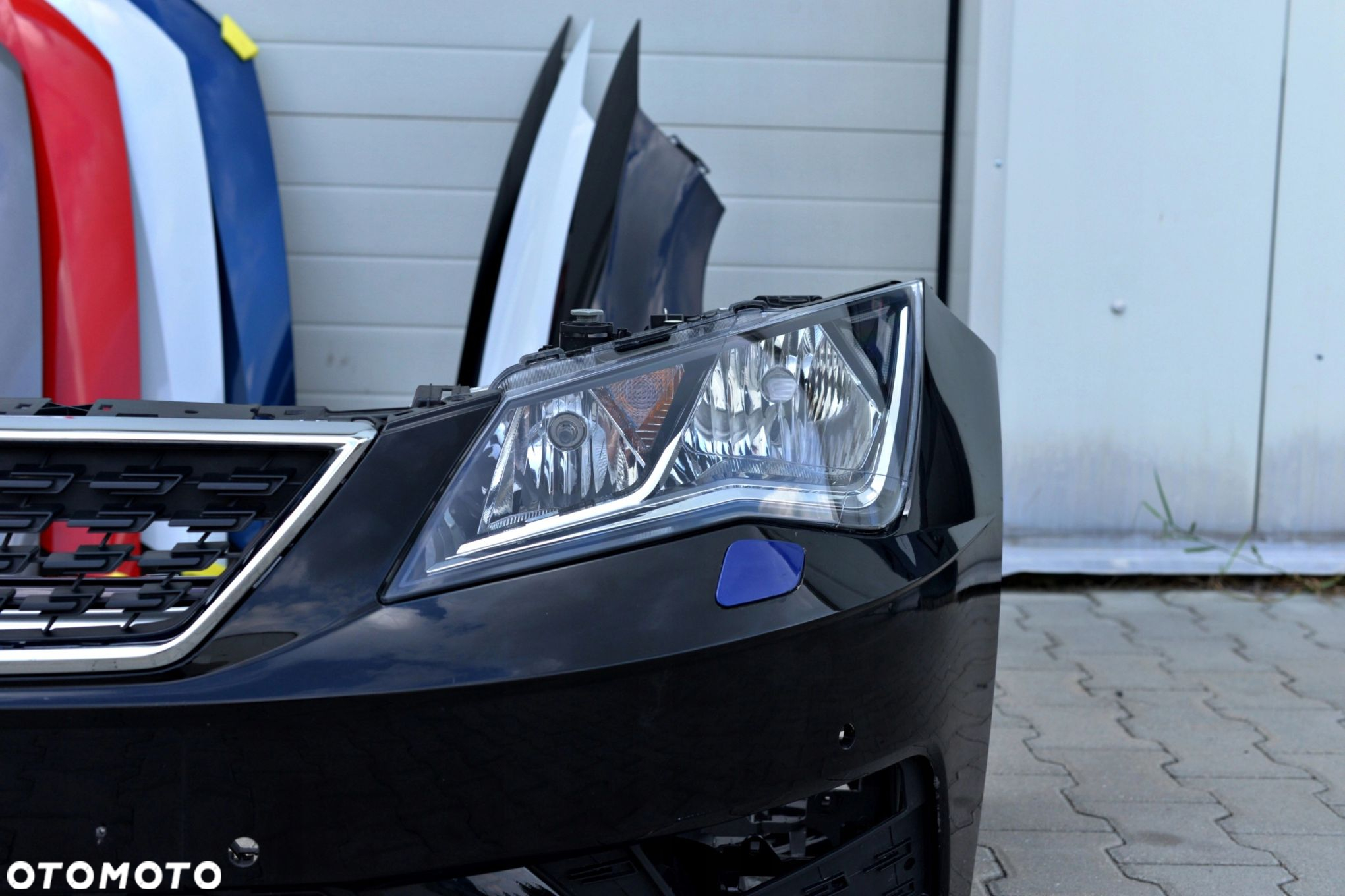 MASKA BŁOTNIK ZDERZAK GRILL LAMPA H7 XENON LED PAS BELKA SEAT LEON 3 5F 17- - 14
