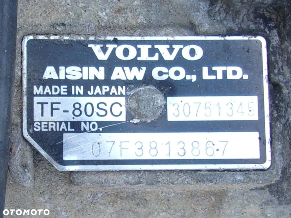 Volvo XC70 I V70 automatyczna skrzynia biegów 2.4 D5 TF-80SC 30735345 - 5