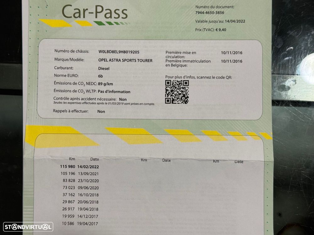 Opel Astra Sports Tourer 1.6 CDTi Cosmo S/S - 14