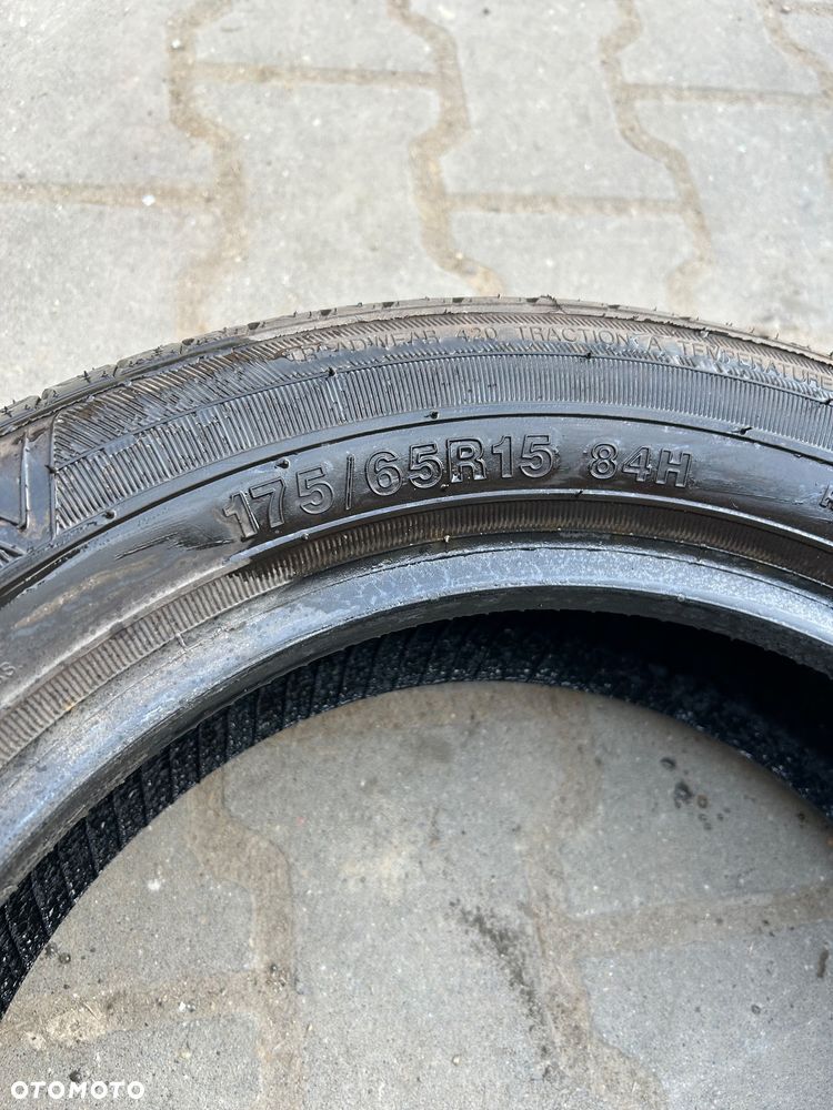 Opony 175 65 R15 letnie 2 sztuki 2024 rok jak nówki 8 mm bieżnik para - 5