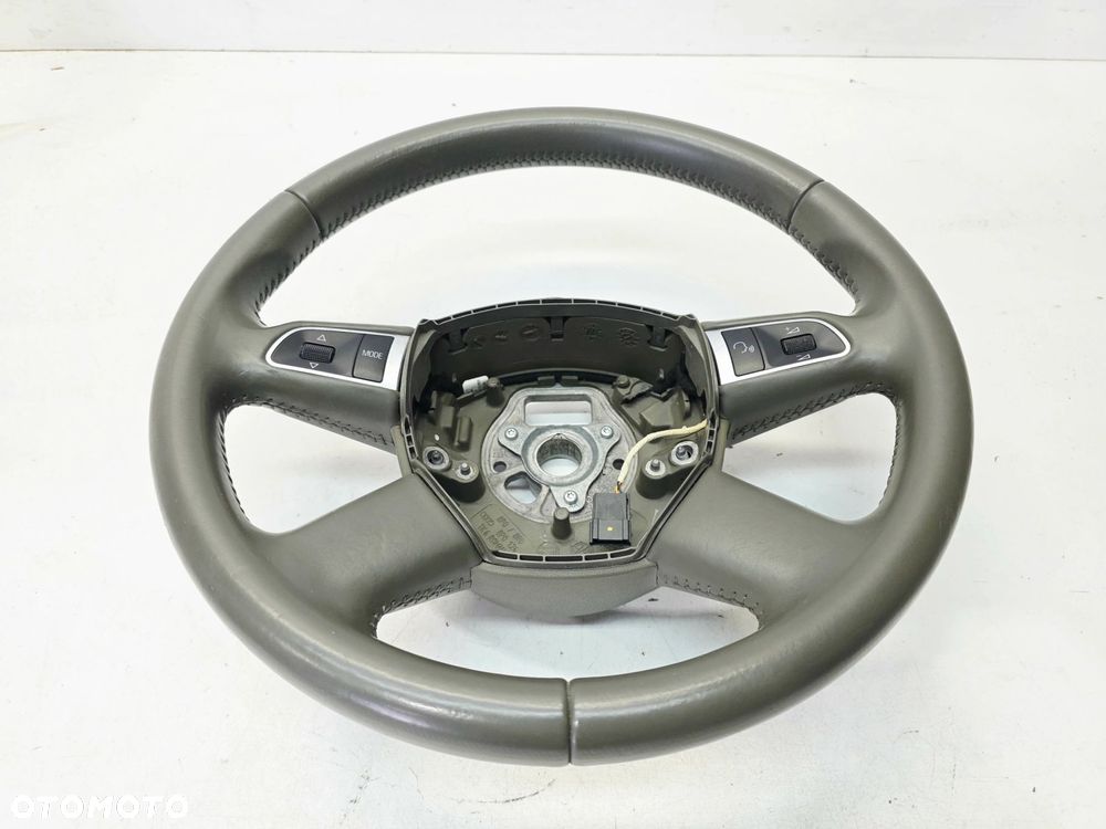 KIEROWNICA SKÓRA MULTI AUDI A3 8P A4 B8 A5 8T Q5 8R 8R0419091S WUP 10/26 - 3