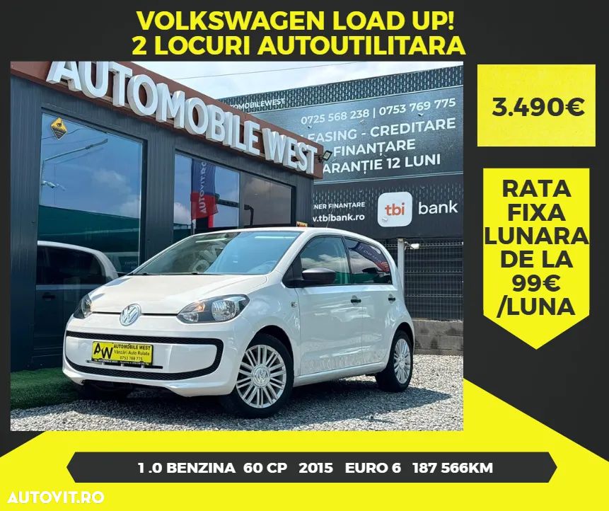 Volkswagen up! 1.0 White - 1