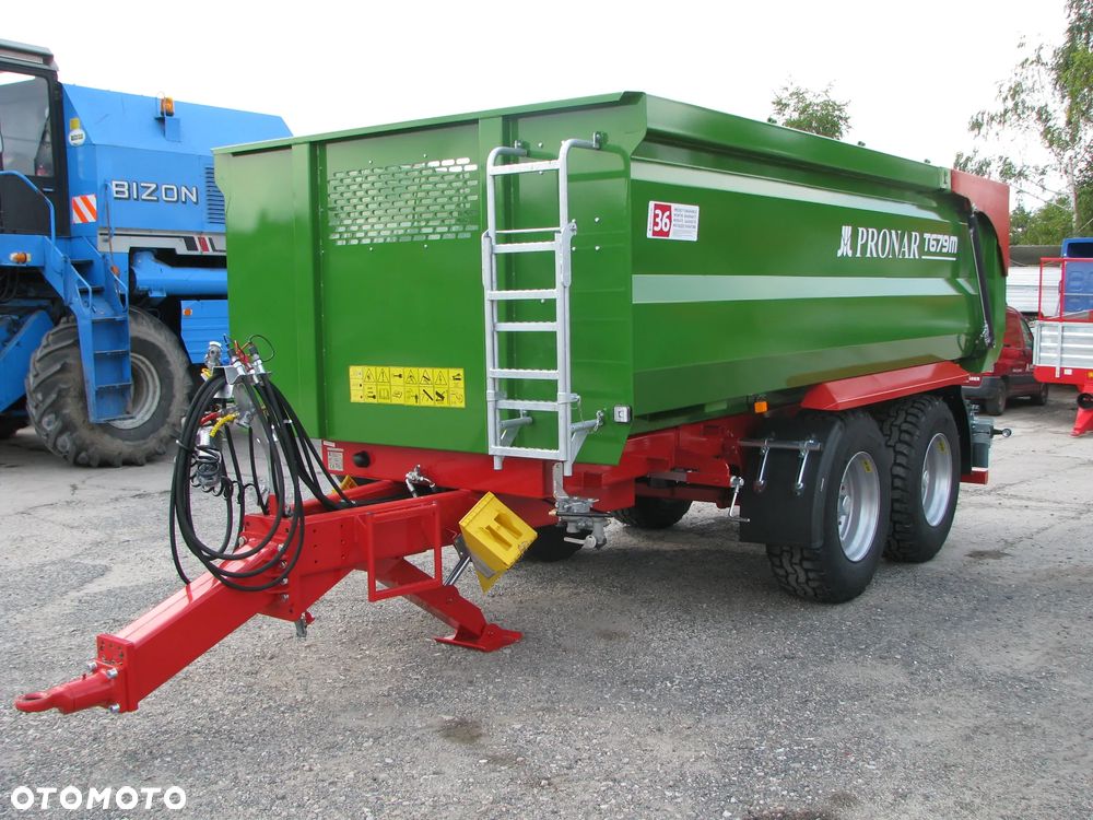 Pronar Przyczepa skorupowa PRONAR T-700XL -14.7t; T-679M -12t, tandem, (za dopłatą - nadstawy, plandeka, oś skrętna) - 40