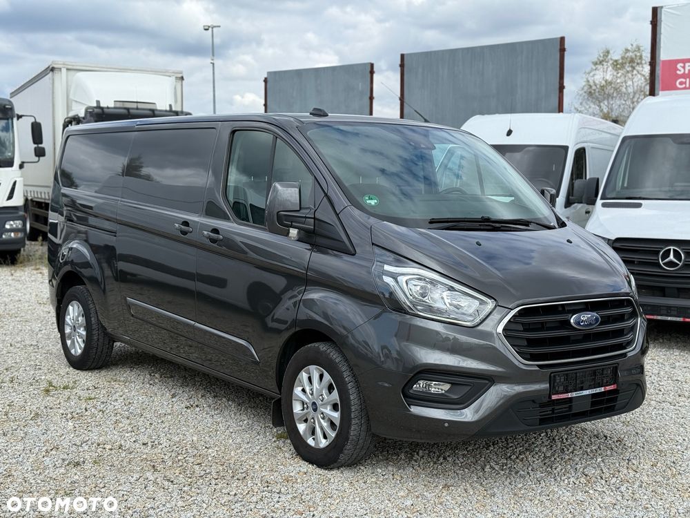 Ford 2022/TRANSIT CUSTOM LIMITED L2H1/170KM/Navi/Klima/Kamera/Grzane fotele/PDC przód i tył/Grzana szyba/