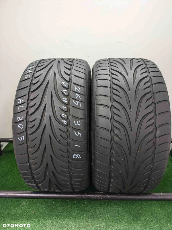 opony 265/35/18 Dunlop sp sport 9000