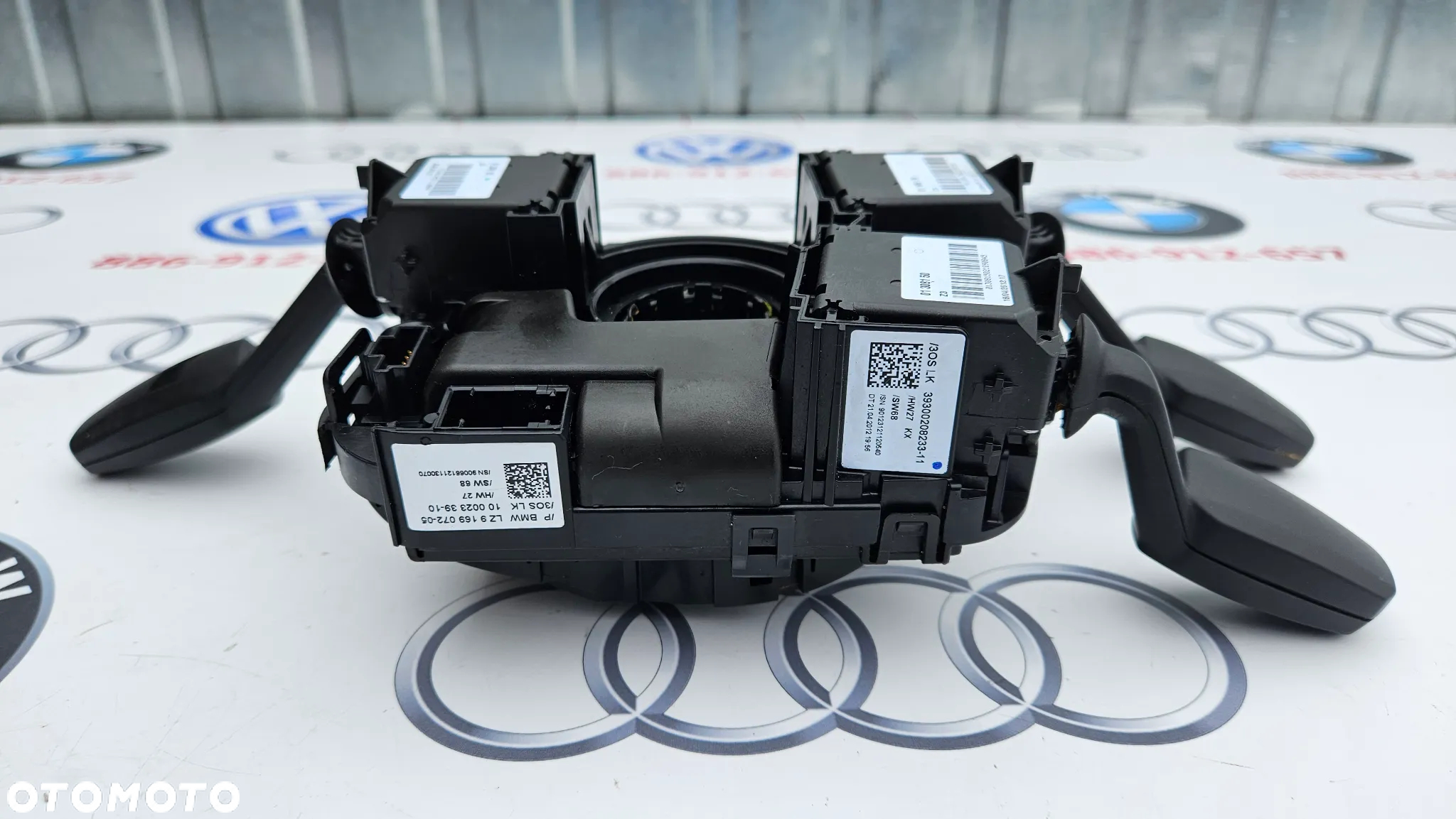 BMW X6 E71 LIFT LCI Manetki Przełącznik Zespolony Taśma Kaseta sprzęgacza obrotowego Pająk 9122509 9169072 - 7