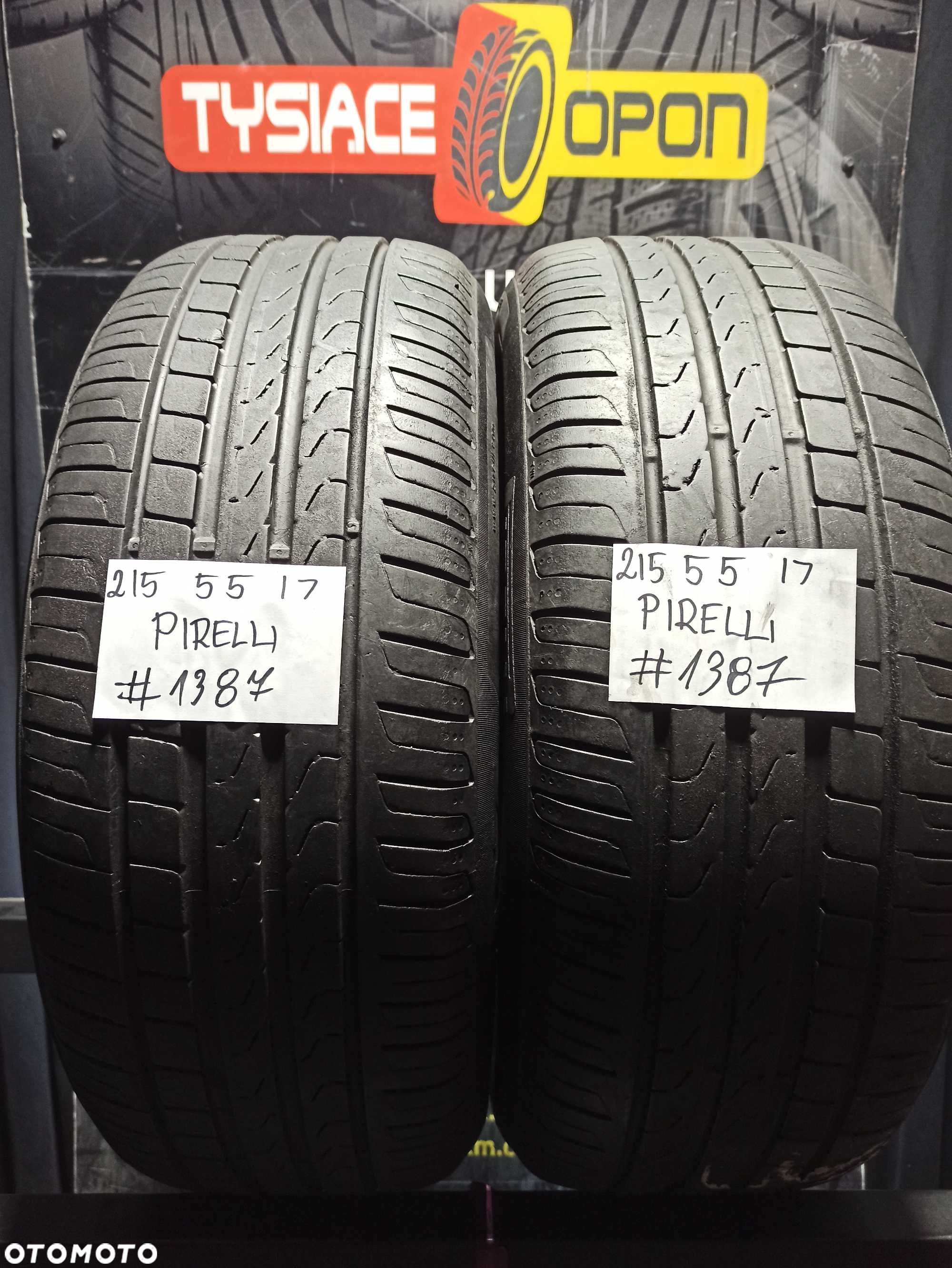 Opony Letnie 215/55/17 PIRELLI CINTURATO #1387 - 1