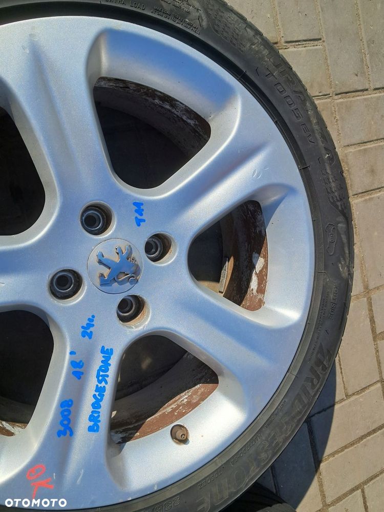 peugeot 3008 felgi aluminiowe 18" 9685121480 7,5j et29 4x108 - 10