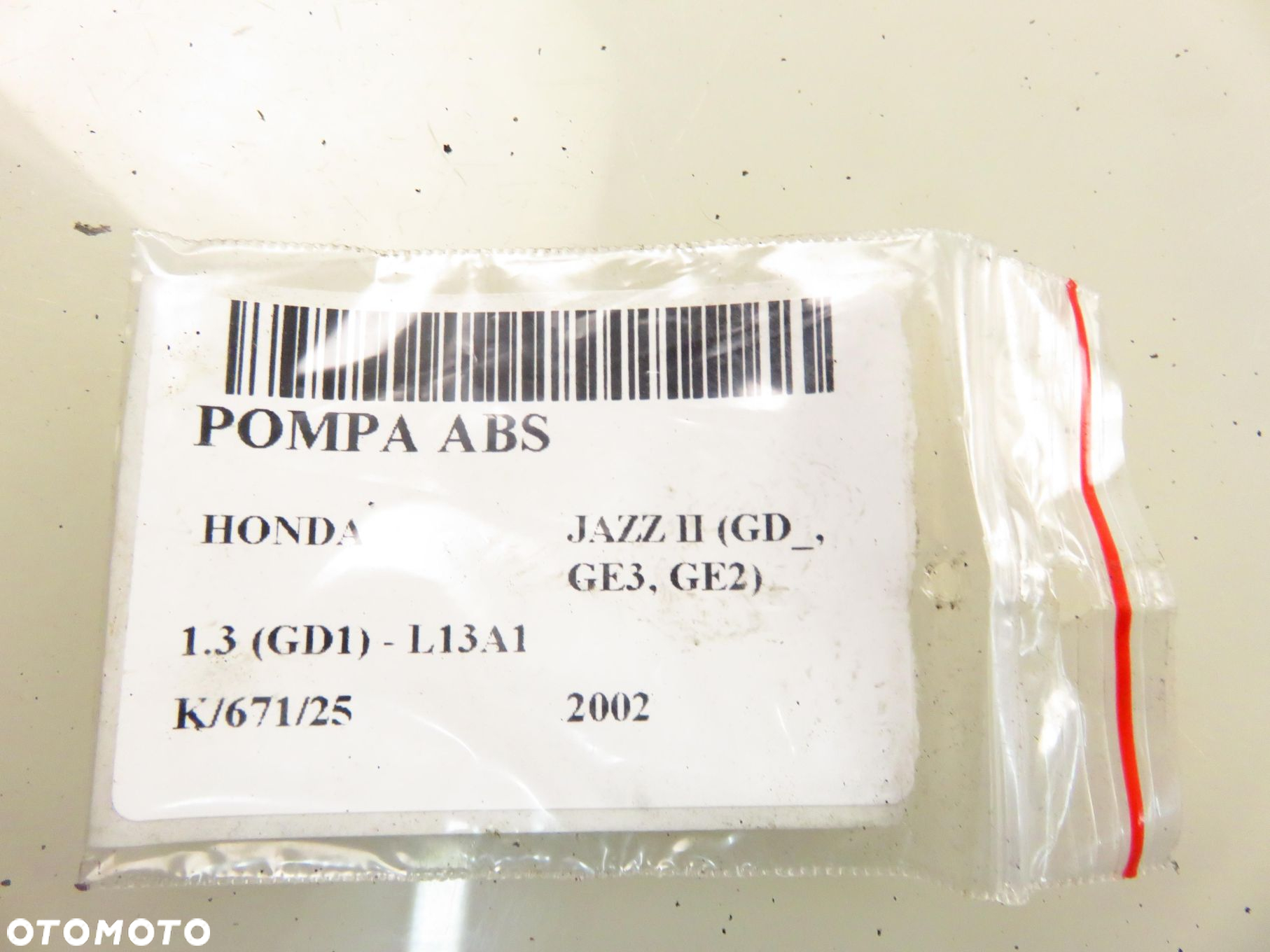 POMPA ABS HONDA JAZZ II (GD_, GE3, GE2) 044001296 - 9