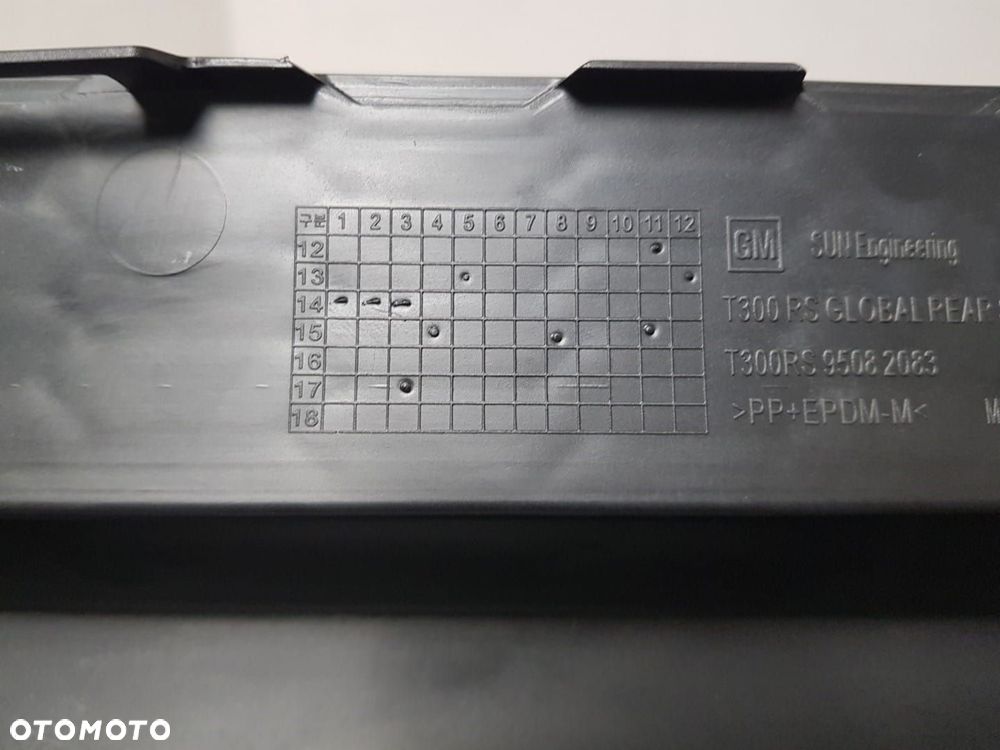 FABRYCZNIE NOWY ORYGINALNY SPOILER DOKŁADKA ZDERZAKA TYLNEGO TYŁ CHEVROLET AVEO  RS T300 95082083 - 5