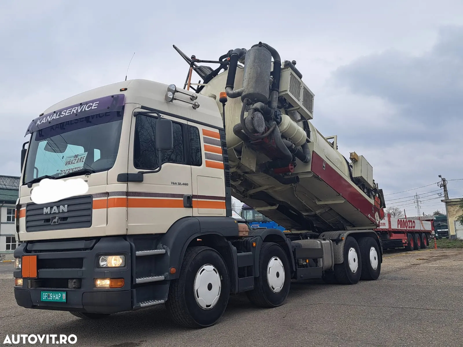 MAN 32.463 FFDC VIDANJA ADR Clasa III INOX -PRET NET + TVA- - 2