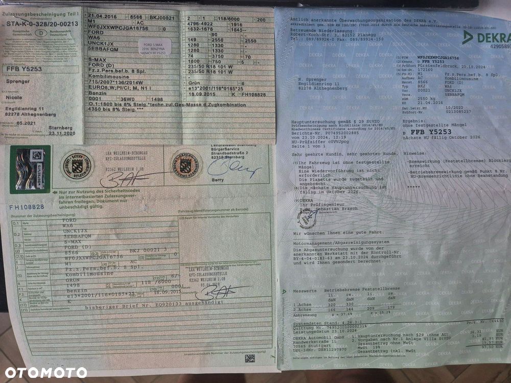 Ford S-Max 1.5 Eco Boost Start-Stopp Titanium - 34