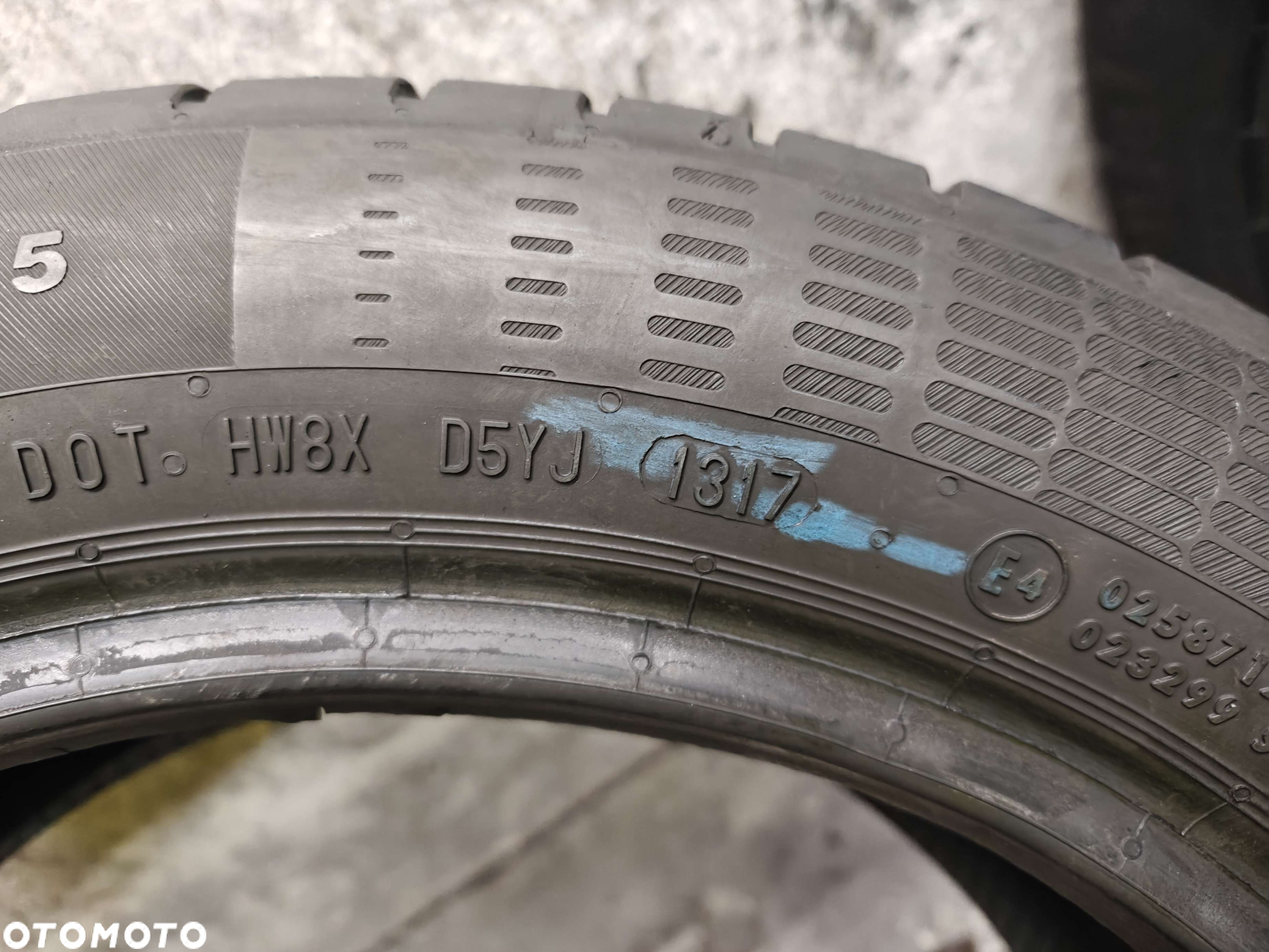 4x 185/55R15 opony letnie Continental 7,1mm (N103) - 7