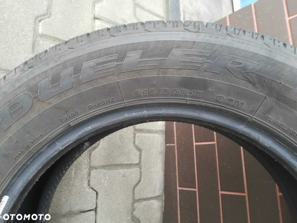 Letnie opony 215/60R17 H Bridgestone rok 2022 profil 7 mm Super stan! - 5