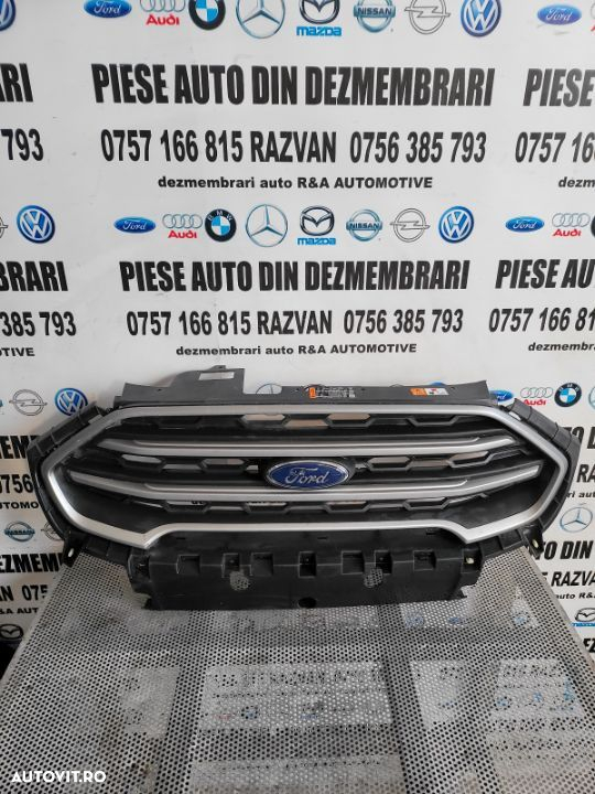 Grila Centrala Bara Radiator Fata Ford Ecosport An 2017-2020 Originala Intacta - 2
