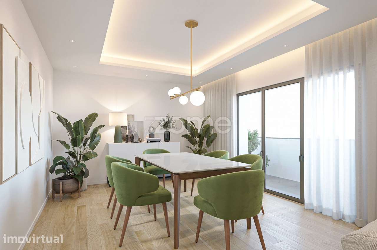 Apartamento T2 Novo com varandas no Edifício Eucaliptos - Grande imagem: 4/15