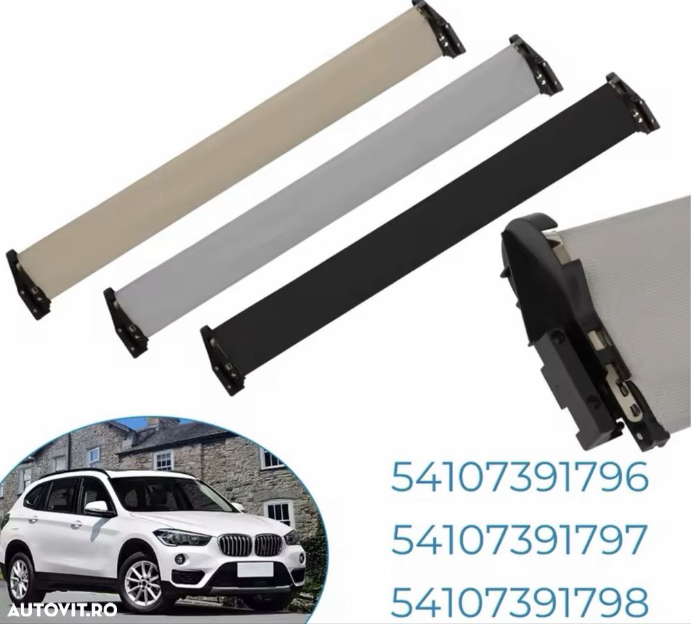 Rulou Trapa Panoramic Perdea Jaluzea Perdeluta Bmw F48 X1 Seria 2 F45 - 2