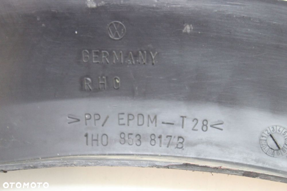 NAKŁADKA NADKOLA SIERP LEWY TYŁ GOLF MK3 GTI GTD 1H0853817B - 7