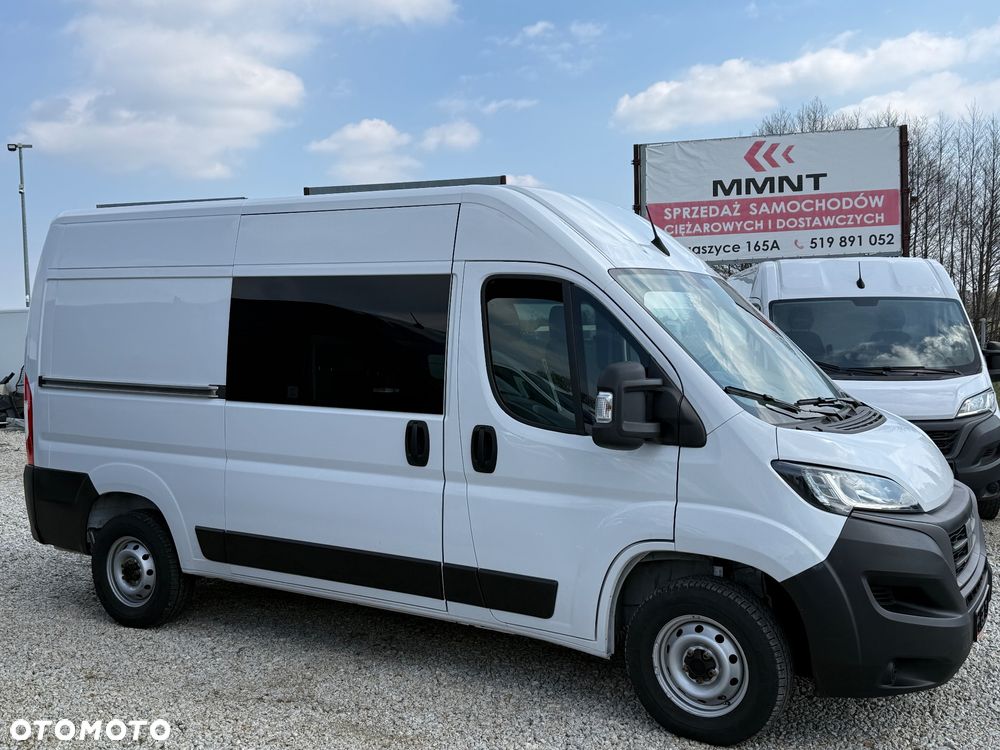 Fiat Ducato* L2H2/brygadowy 6 miejsc/hak/kamera/klima/parktronic/Import Niemcy/bezwypadkowy/ - 2