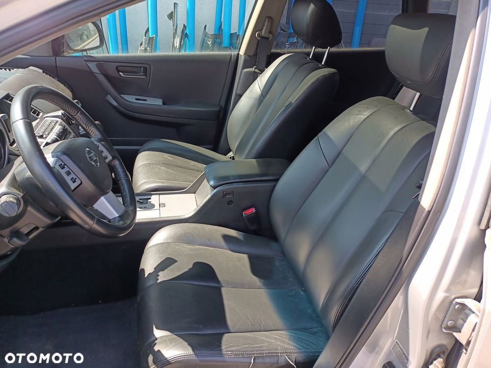 FOTELE KANAPA KOMPLET NISSAN MURANO Z50 SKÓRA GRZANE - 1