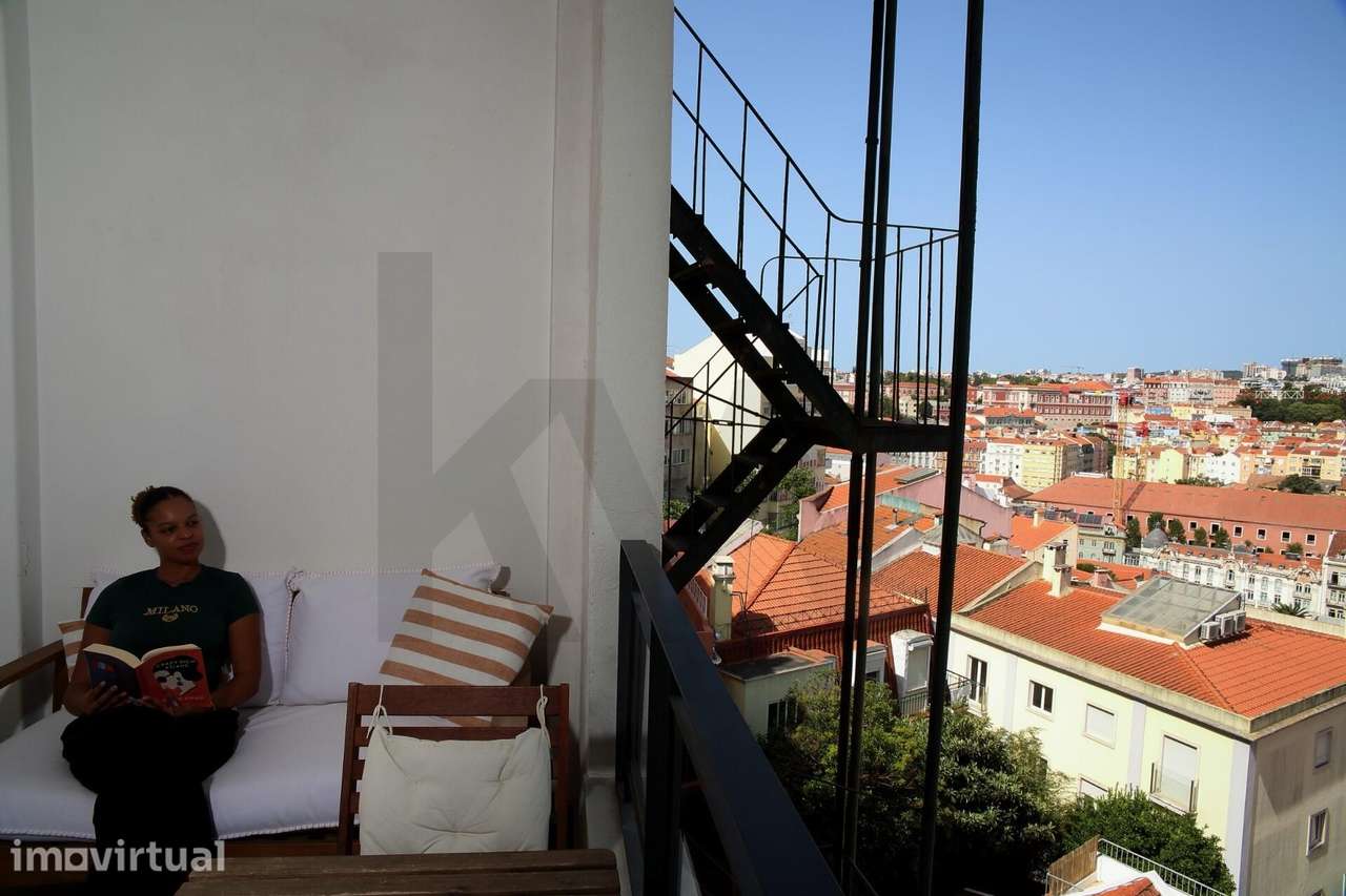 Apartamento T4 Totalmente Mobilado com Ginásio e Vistas Panorâmicas so - Grande imagem: 5/31