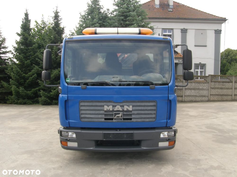MAN TGL 8.210 2006 HDS Palfinger wywrotka Meiller-Kipper z Niemiec - 15