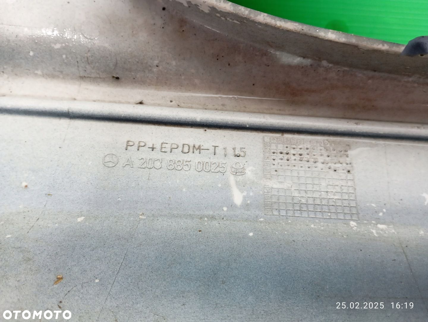 ZDERZAK PRZÓD PRZEDNI MERCEDES C-KLASA W203 A2038850025 00-04r - 13