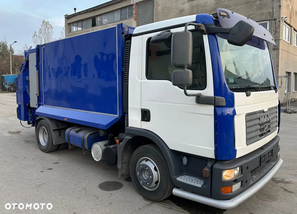 MAN TGL  śmieciarka dwuosiowa NORBA 9m3 4x2
