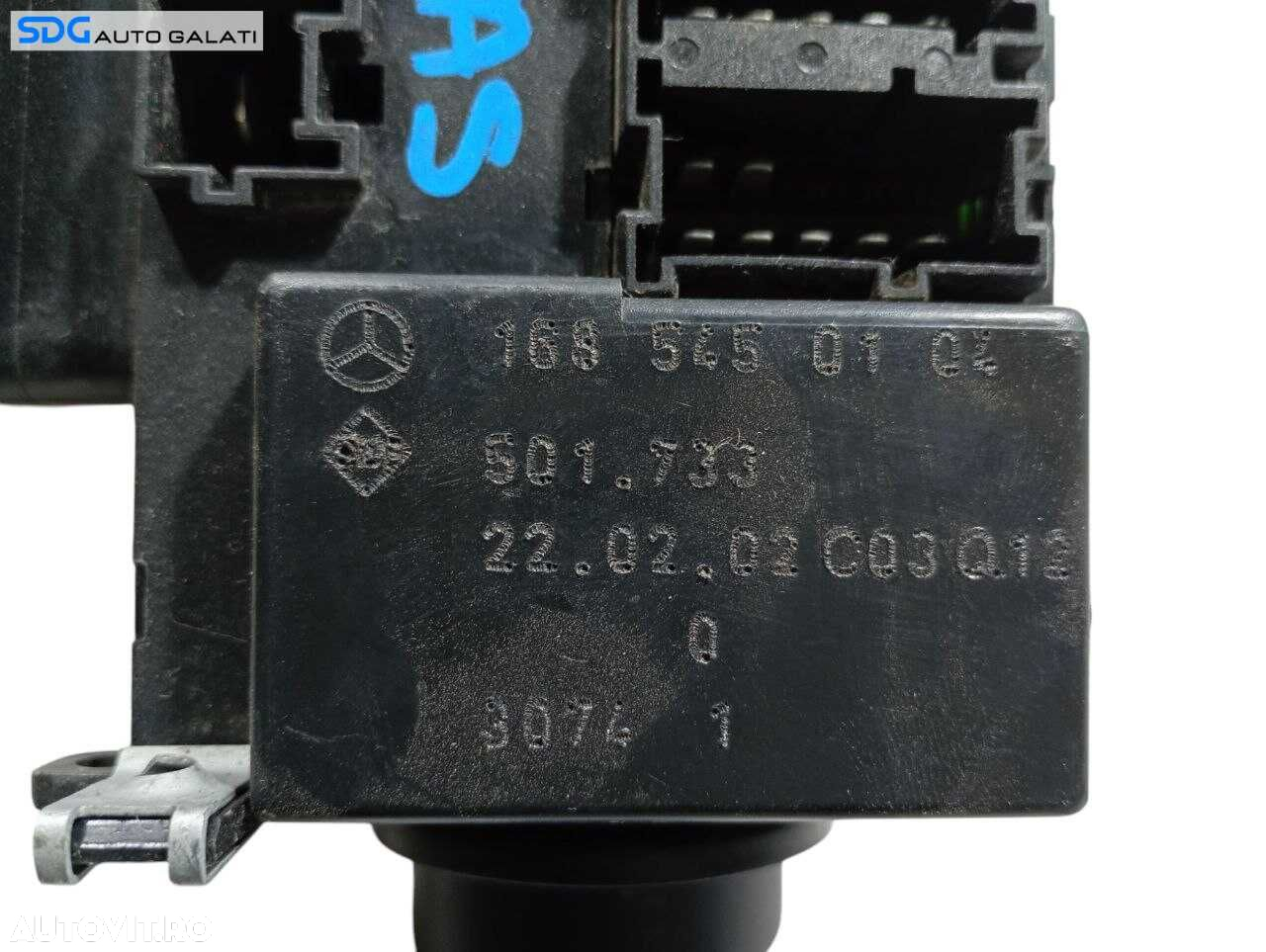Bloc Lumini Comutator Faruri Mercedes Clasa A Class W168 1998 - 2004 Cod 1685450104 [LR0864] - 3