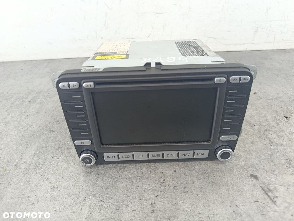 RADIO FABRYCZNE VW GOLF PLUS I 1K0035198C 7612002071  BLAUPUNKT - 1