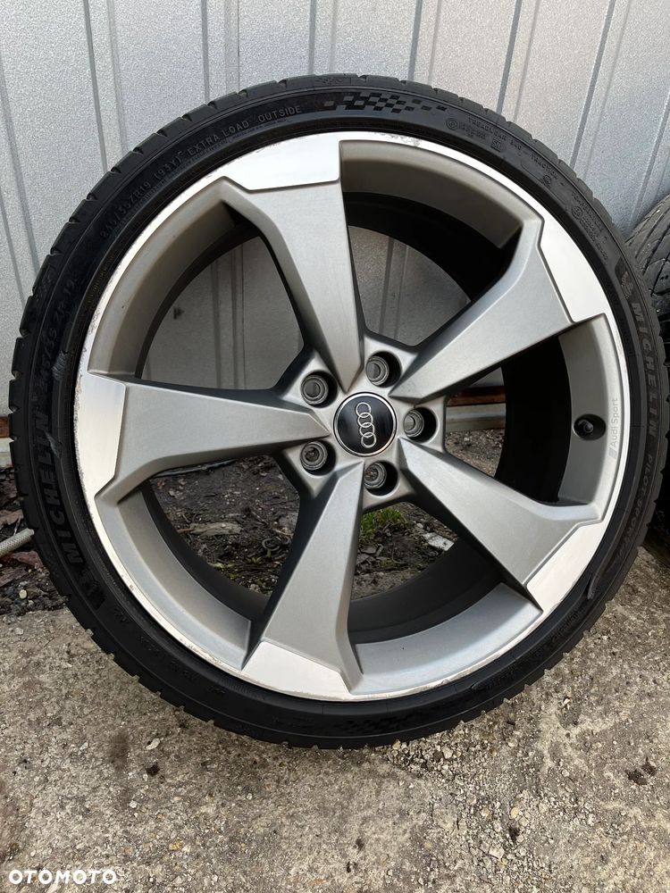 FELGI 5X112 19 8W0601025 CG AUDI SPORT ROTOR ALUFELGI 245/35 19 MIECHELIN PILOT SPORT 5 * - 2