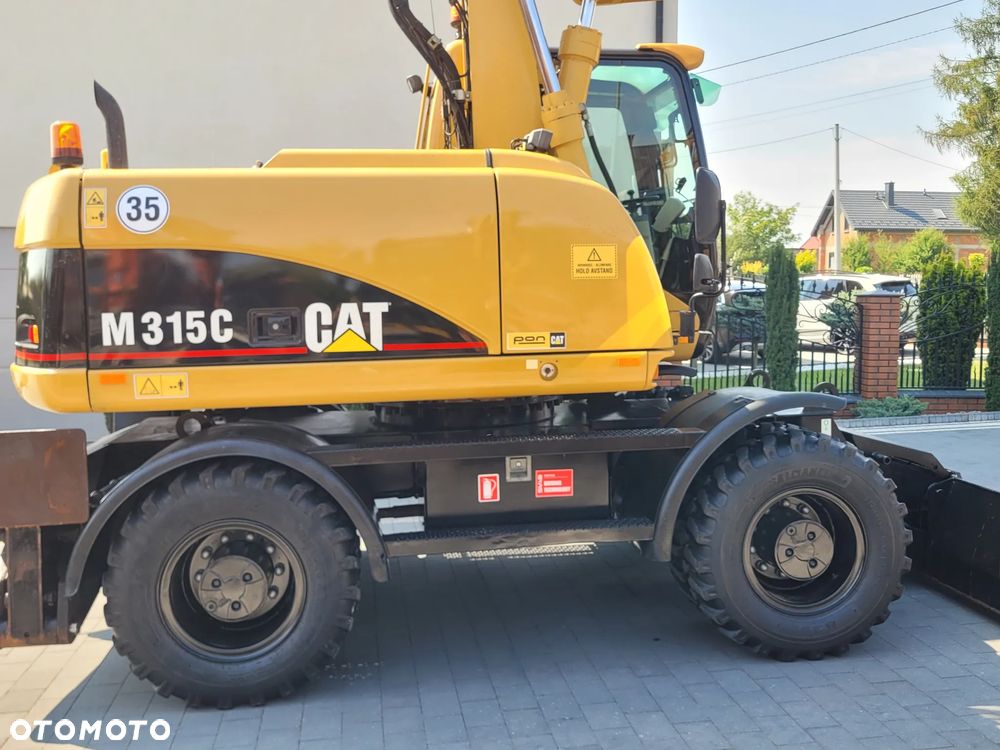 Caterpillar M315C / ROTOTILT ze szczypcami / ZADBANY EGZEMPLARZ / - 14