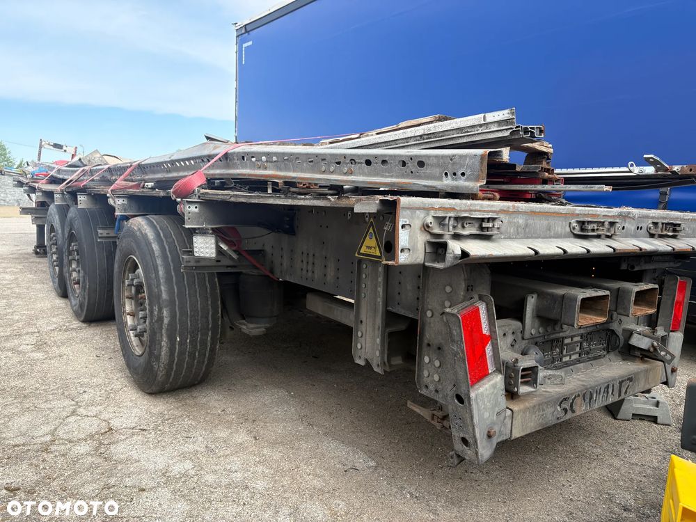 Schmitz Cargobull SCS 24/L 13.62EB- firanka, dach zsuw., pod wózek widł., Z Niemiec - 13