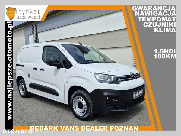 Citroën Berlingo, Nawigacja, klima, tempomat, czujniki